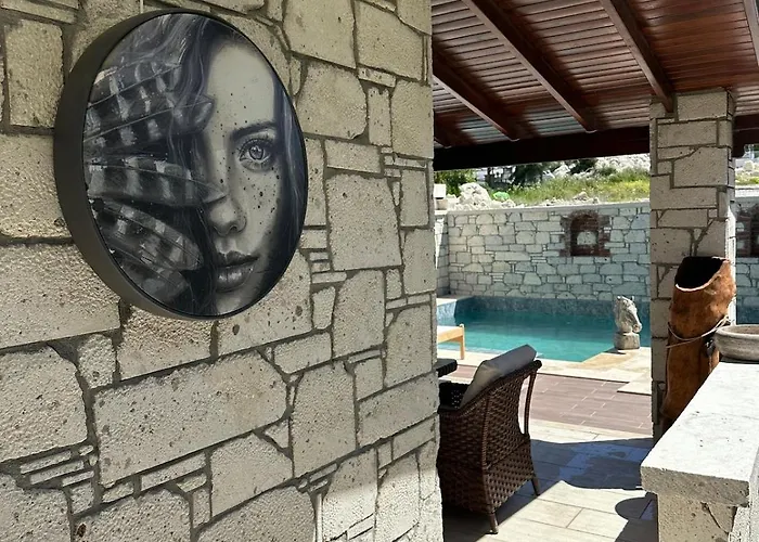 Detached House With Pool In Alacati Vilă *